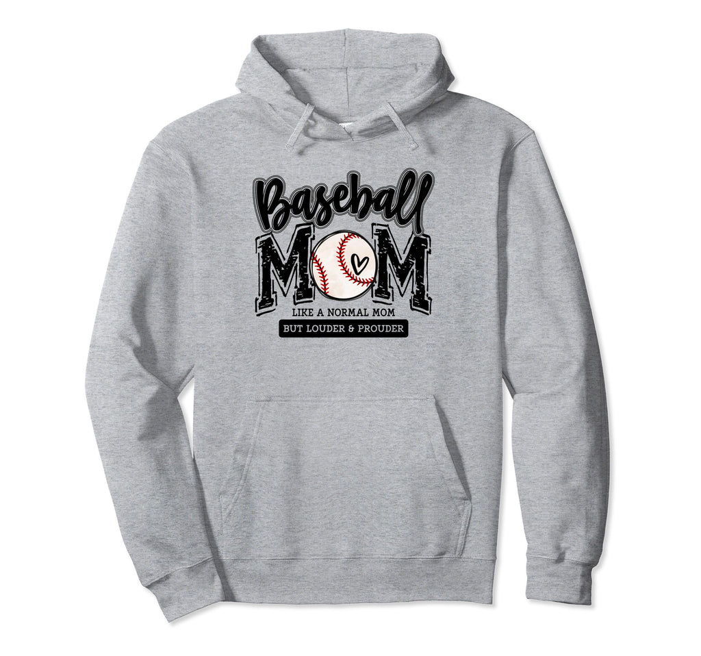Baseball Mom Varsity Baseball Mama Hoodie - Streetwear Style Men Women - T-Shirt, Sweatshirt, Hoodie