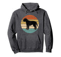 Labrador Retriever Dog Gift Sunset Hoodie - Fun Novelty Design Unisex - T-Shirt, Sweatshirt, Hoodie