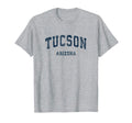 Tucson Arizona Az Varsity Sports Navy T-Shirt - Minimalist Print for Adults - T-Shirt, Sweatshirt, Hoodie