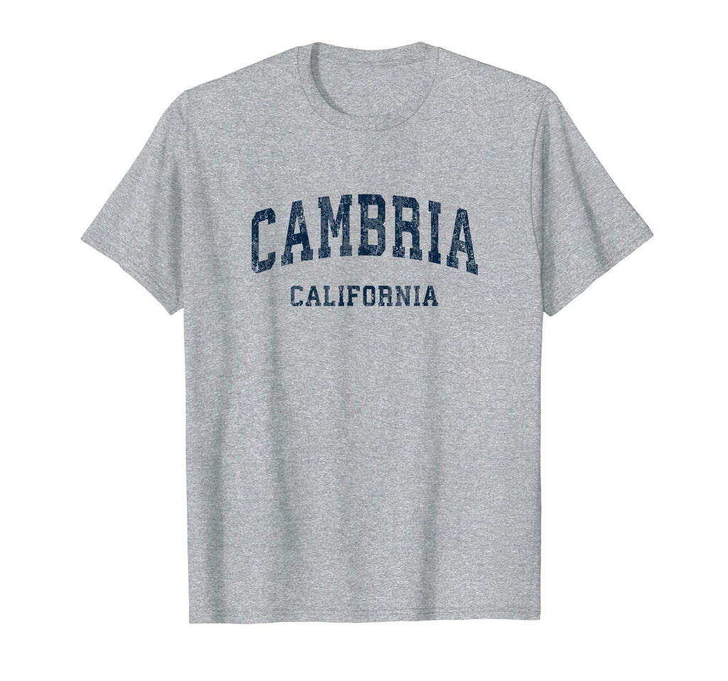 Cambria California Ca Varsity Sports T-Shirt - Unique Graphic Men Women - T-Shirt, Sweatshirt, Hoodie