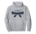 Lake St Clair Michigan Distressed Hoodie - Graphic Print for Adults - T-Shirt, Sweatshirt, Hoodie