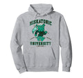 Miskatonic University Cthulhu Distressed Hoodie - Novelty Apparel Unisex - T-Shirt, Sweatshirt, Hoodie