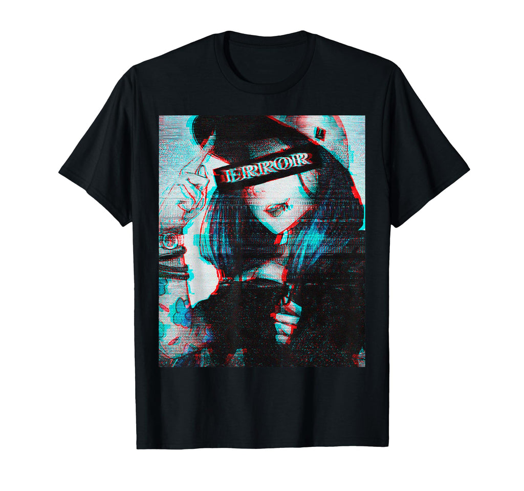 Sad Japanese 80S 90S Futurism Anime Hentai T-Shirt - Trendy Graphic Unisex - T-Shirt, Sweatshirt, Hoodie