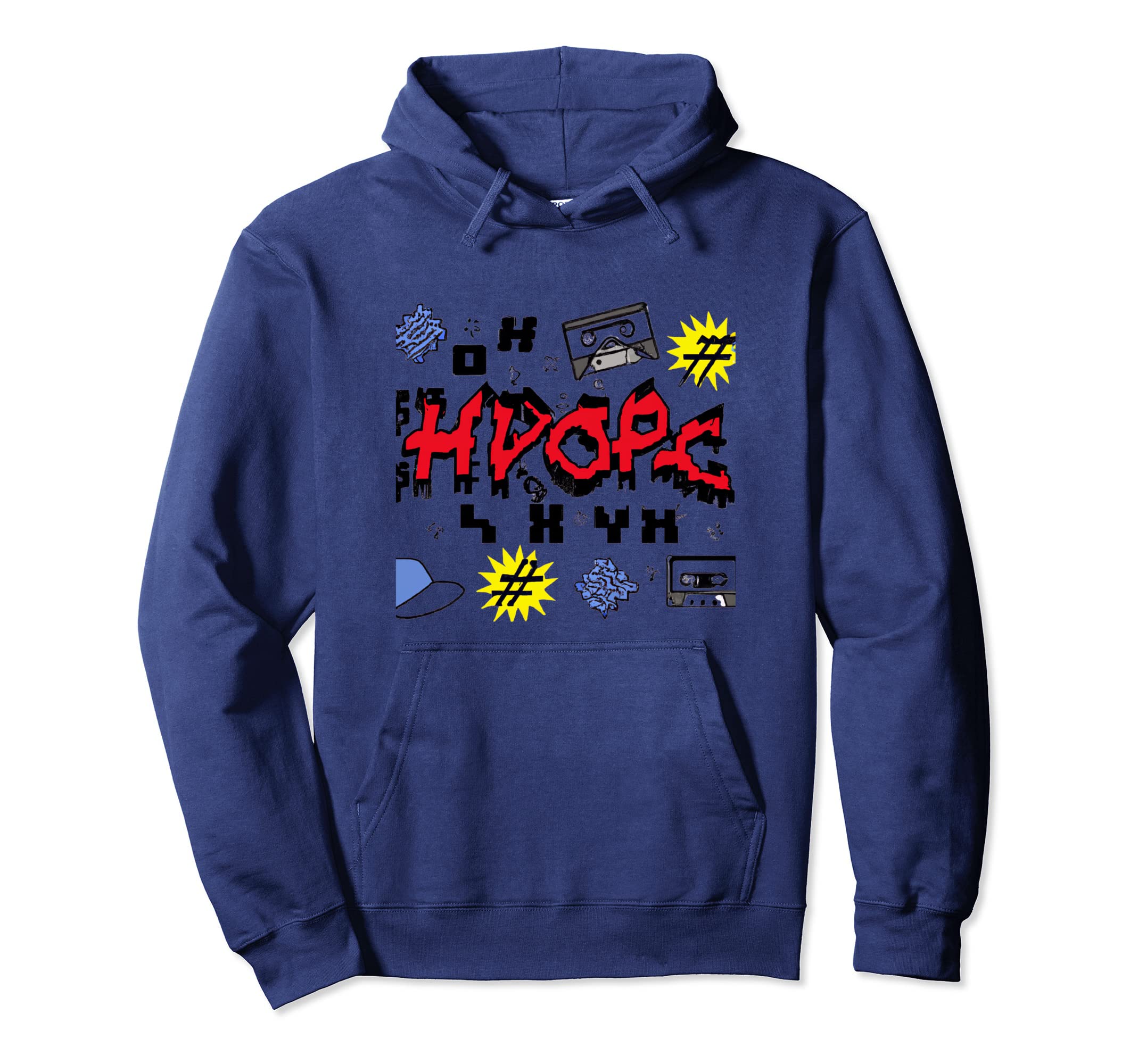 90S Hero Popart Hiphop Hoodie - Casual Everyday Wear Men Women - T-Shirt, Sweatshirt, Hoodie