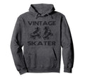 Skater Roller Skating Rink Hoodie - Trendy Graphic Unisex - T-Shirt, Sweatshirt, Hoodie