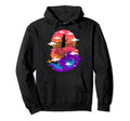 Samurai Warrior Bushido Red Dragon Hoodie - Minimalist Print Unisex - T-Shirt, Sweatshirt, Hoodie