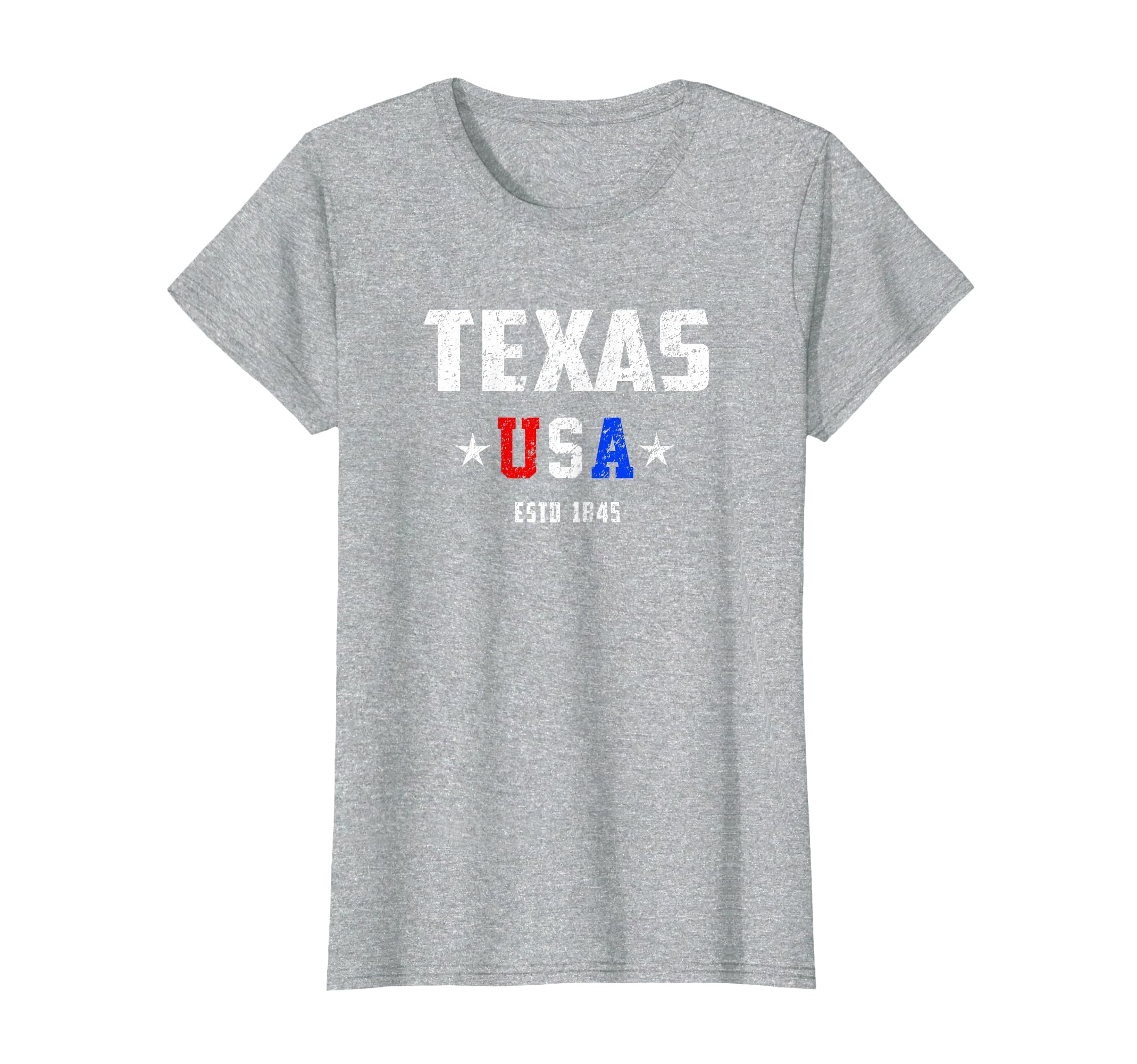 Texas Patriotic Usa Texas Distressed T-Shirt - Novelty Apparel for Adults - T-Shirt, Sweatshirt, Hoodie