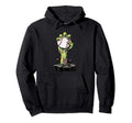 Funny Halloween Zombie Hand Holding Hoodie - Minimalist Print for Adults - T-Shirt, Sweatshirt, Hoodie