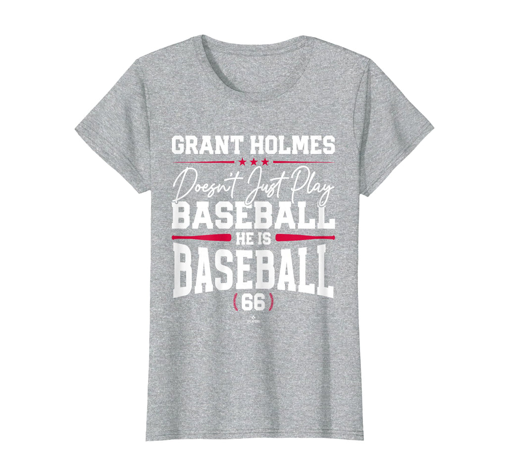 He Is Baseball Grant Holmes Atlanta T-Shirt - Graphic Print for Adults - T-Shirt, Sweatshirt, Hoodie