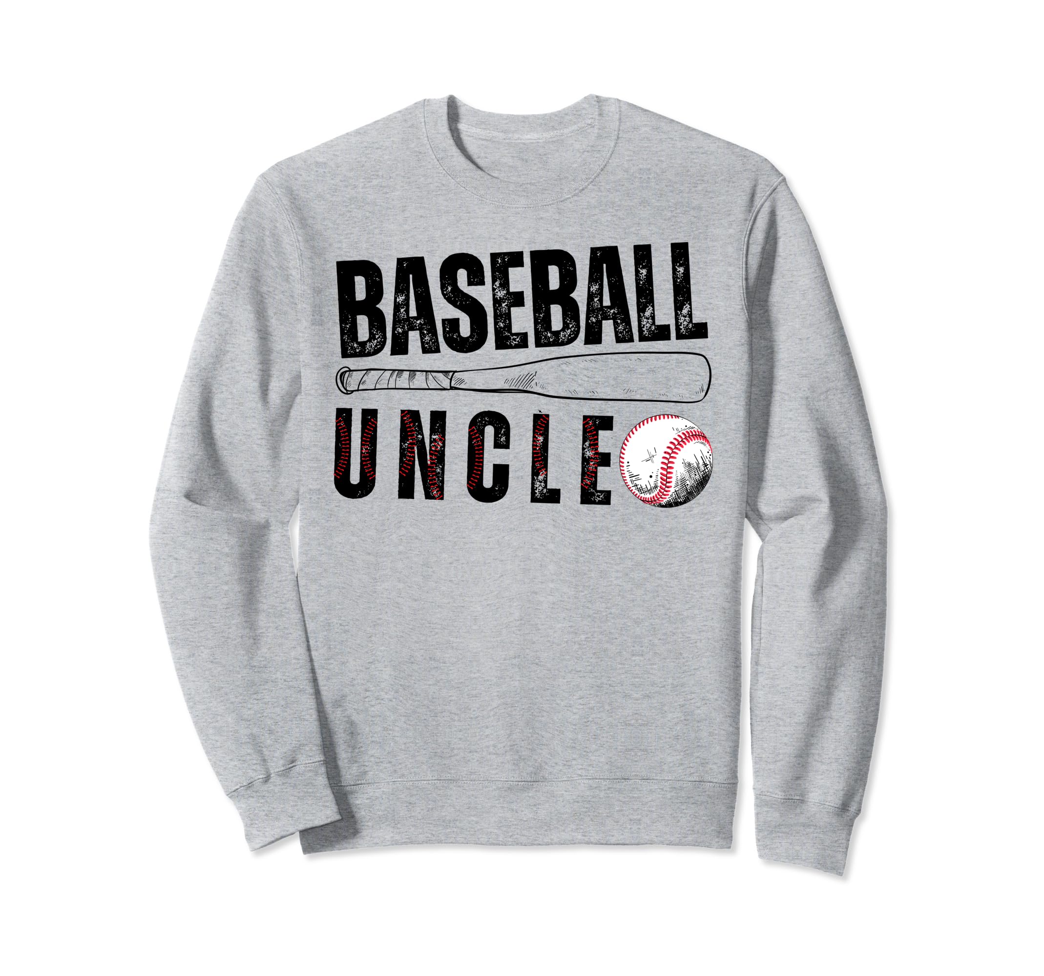 Baseball Uncle Family Matching Funny Sweatshirt - Graphic Print Men Women - T-Shirt, Sweatshirt, Hoodie