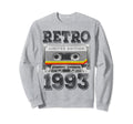 1993 29 Year Old Cassette Tape 29Th Sweatshirt - Trendy Graphic for Adults - T-Shirt, Sweatshirt, Hoodie