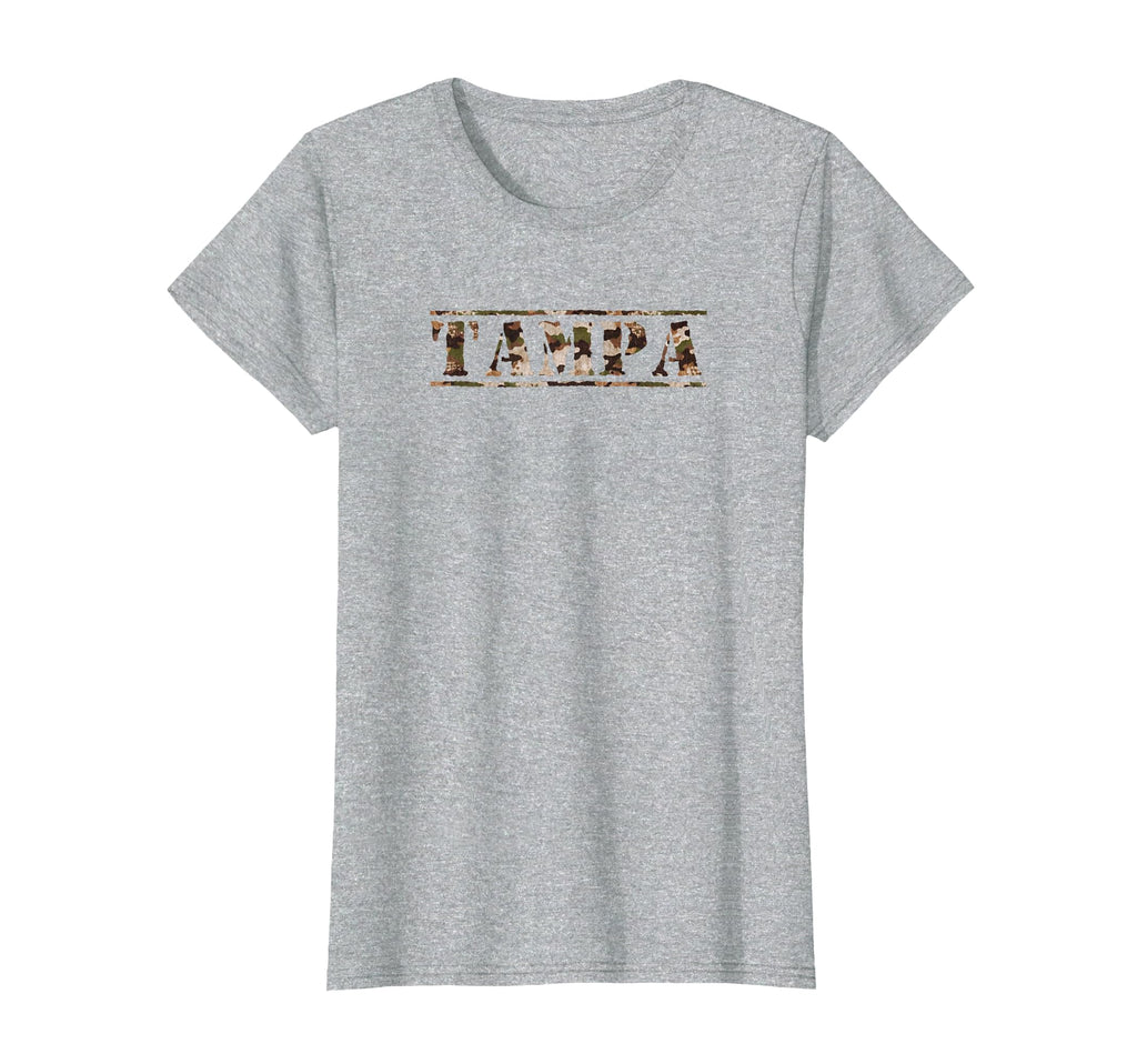 Tampa Florida Desert Camo Distressed T-Shirt - Unique Graphic Men Women - T-Shirt, Sweatshirt, Hoodie