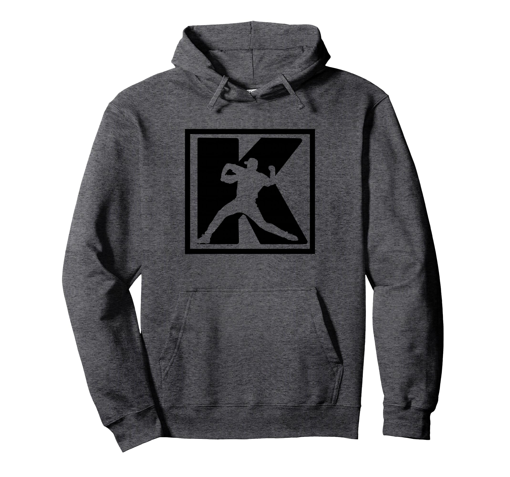 Baseball Pitcher Strikeout K Hoodie - Fun Novelty Design Men Women - T-Shirt, Sweatshirt, Hoodie