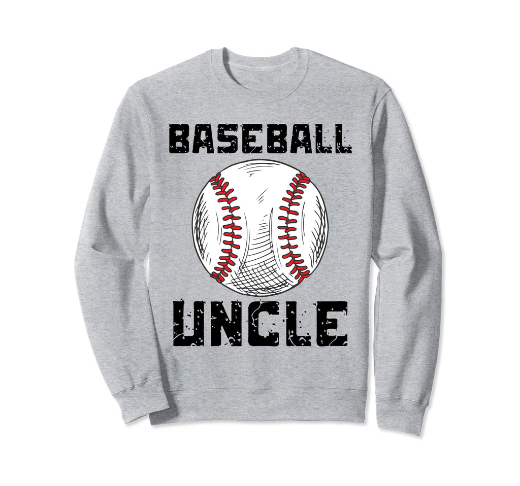 Baseball Uncle Family Matching Funny Sweatshirt - Unique Graphic Men Women - T-Shirt, Sweatshirt, Hoodie
