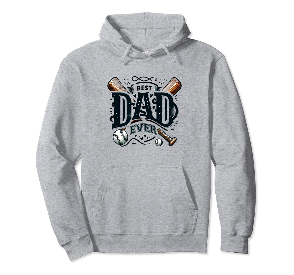 Best Dad Ever Fathers Day Sports Papa Hoodie - Custom Art Print Unisex - T-Shirt, Sweatshirt, Hoodie
