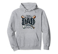 Best Dad Ever Fathers Day Sports Papa Hoodie - Custom Art Print Unisex - T-Shirt, Sweatshirt, Hoodie