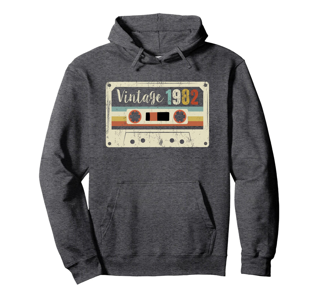 Best 1982 Birthday 1982 Cassette Tape Hoodie - Custom Art Print Men Women - T-Shirt, Sweatshirt, Hoodie