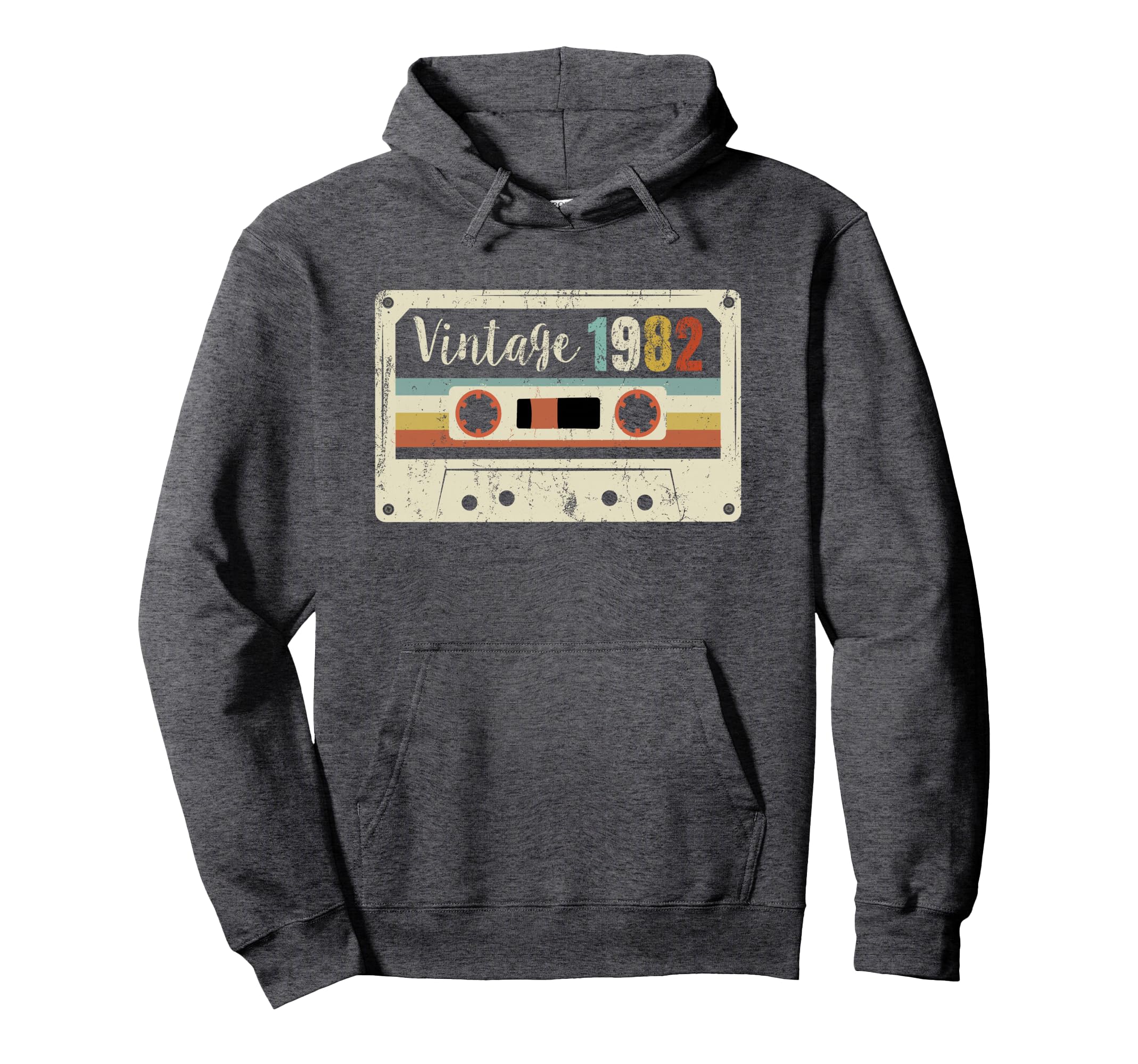 Best 1982 Birthday 1982 Cassette Tape Hoodie - Custom Art Print Men Women - T-Shirt, Sweatshirt, Hoodie
