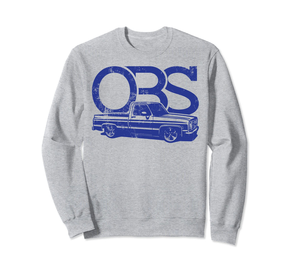 Obs Old School Truck Distressed Sweatshirt - Streetwear Style Men Women - T-Shirt, Sweatshirt, Hoodie