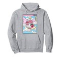 Surfing Strawberry Milk Carton Japan Hoodie - Trendy Graphic for Adults - T-Shirt, Sweatshirt, Hoodie