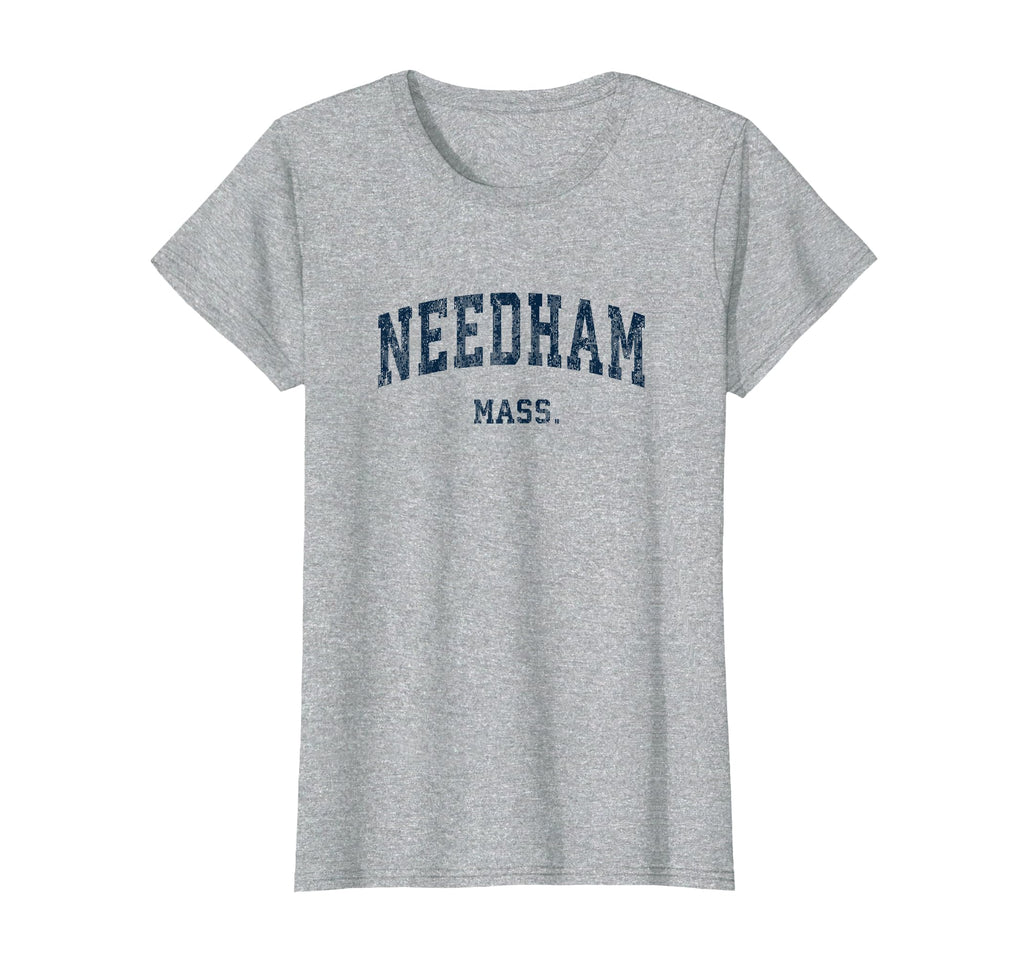 Needham Massachusetts Ma Varsity T-Shirt - Minimalist Print for Adults - T-Shirt, Sweatshirt, Hoodie