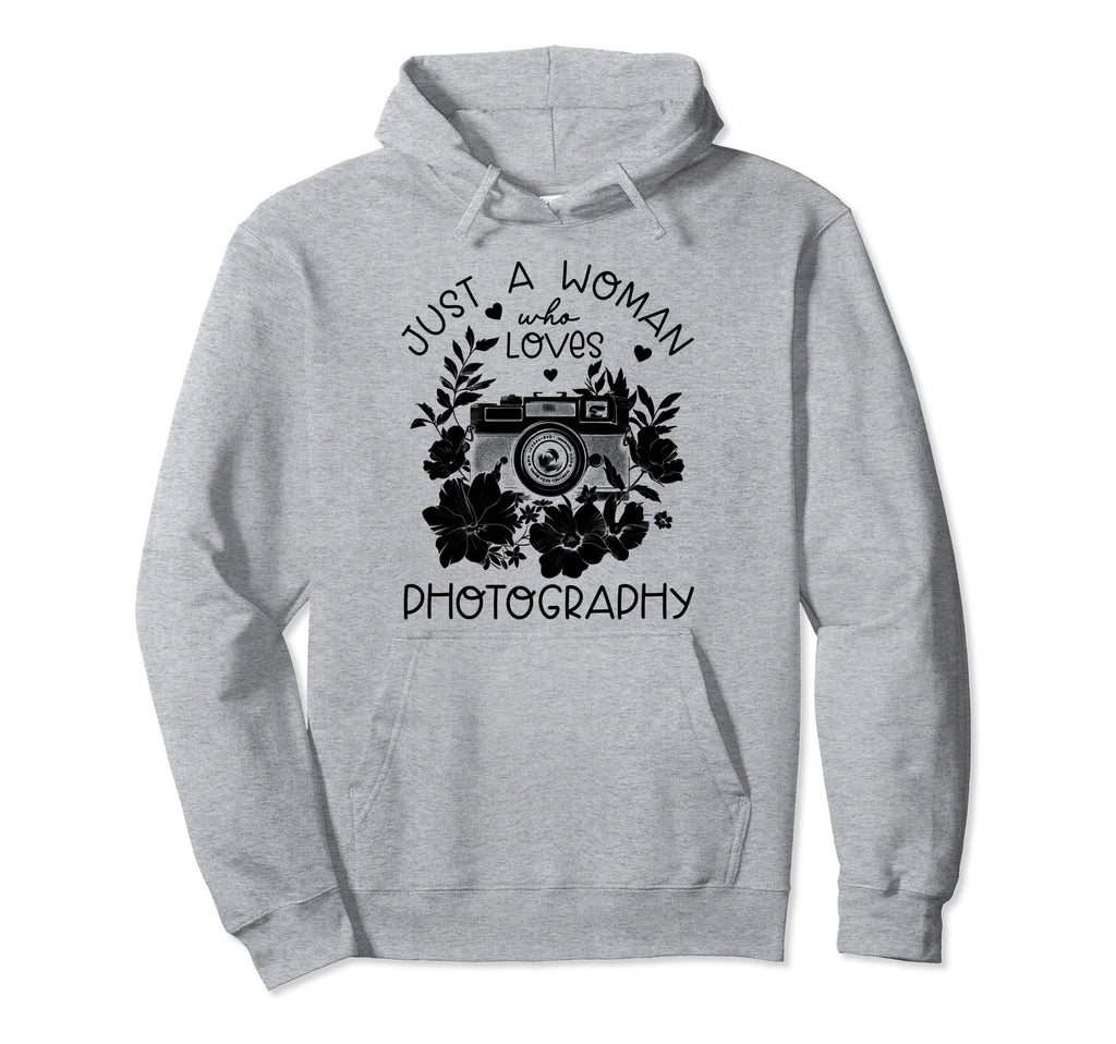 Photographer Camera Flowers Photography Hoodie - Unique Graphic for Adults - T-Shirt, Sweatshirt, Hoodie
