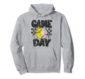 Softball Game Day Baseball Game Day Hoodie - Fun Novelty Design for Adults - T-Shirt, Sweatshirt, Hoodie