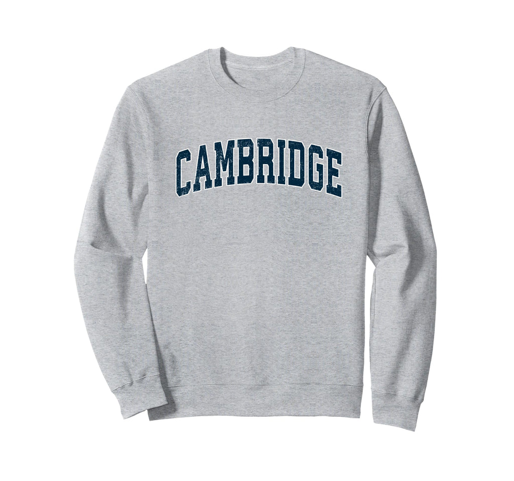 Cambridge Massachusetts Ma Varsity Sweatshirt - Graphic Print Unisex - T-Shirt, Sweatshirt, Hoodie