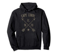 Cape Coral Florida Distressed Boho Hoodie - Aesthetic Graphic Men Women - T-Shirt, Sweatshirt, Hoodie