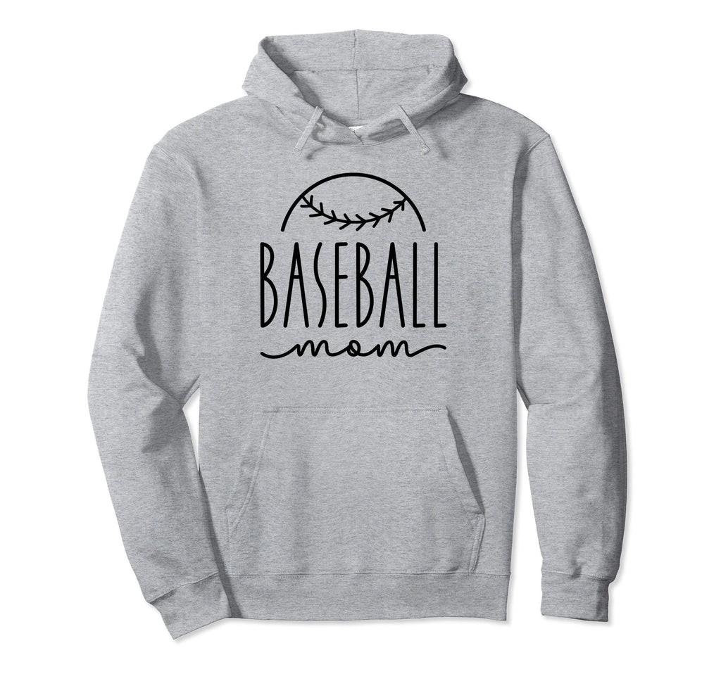 Baseball Mom Proud Mom Womens Sports Hoodie - Graphic Print for Adults - T-Shirt, Sweatshirt, Hoodie