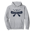 Higgins Lake Michigan Distressed Hoodie - Fun Novelty Design Unisex - T-Shirt, Sweatshirt, Hoodie