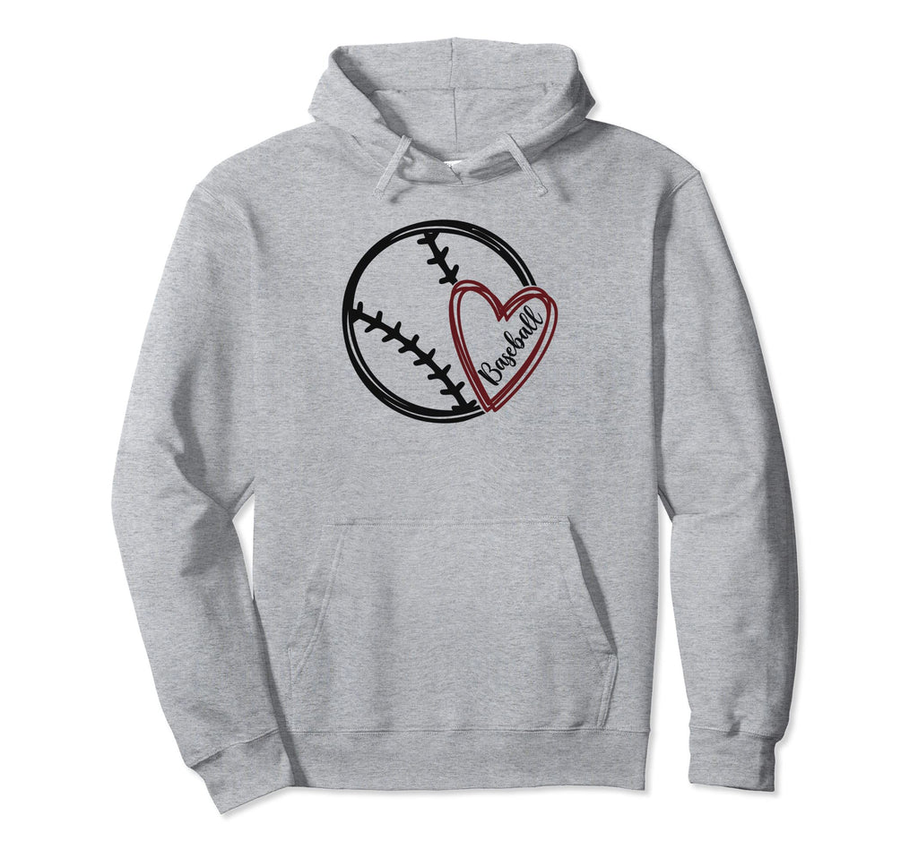 Funny Peace Love Baseball Baseball Hoodie - Custom Art Print Unisex - T-Shirt, Sweatshirt, Hoodie