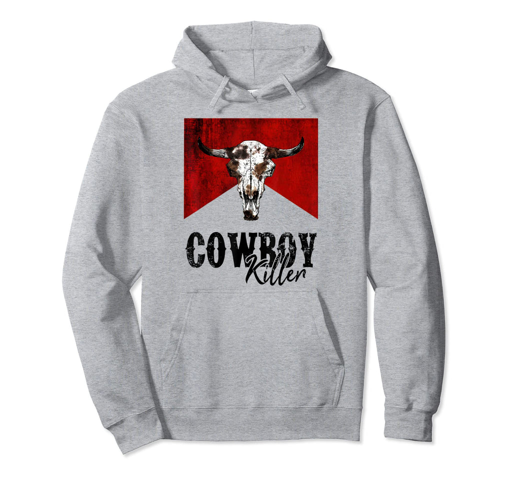 Funny Western Cowgirl Cowboy Killers Hoodie - Minimalist Print for Adults - T-Shirt, Sweatshirt, Hoodie