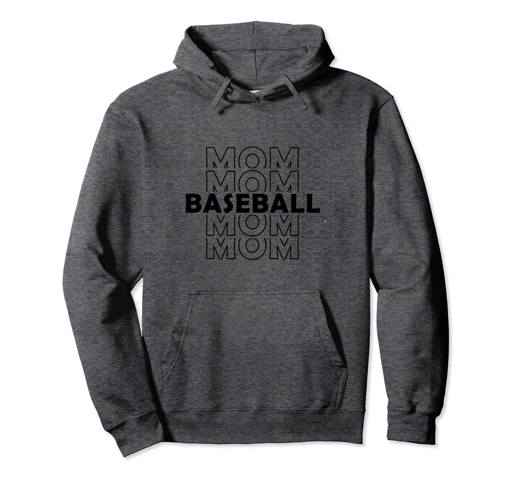 Baseball Mom Hoodie - Trendy Graphic for Adults - T-Shirt, Sweatshirt, Hoodie