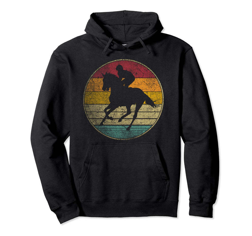 Horse Riding Racing Equestrian Hoodie - Fun Novelty Design Unisex - T-Shirt, Sweatshirt, Hoodie
