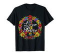 Hippie Peace Sign Gift T-Shirt - Fun Novelty Design Men Women - T-Shirt, Sweatshirt, Hoodie