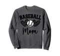 Womens Custom Baseball Mom Number 65 Sweatshirt - Novelty Apparel Unisex - T-Shirt, Sweatshirt, Hoodie