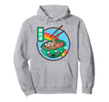 Happy Ramen Bowl Rainbow Japan Otaku Hoodie - Fun Novelty Design Men Women - T-Shirt, Sweatshirt, Hoodie