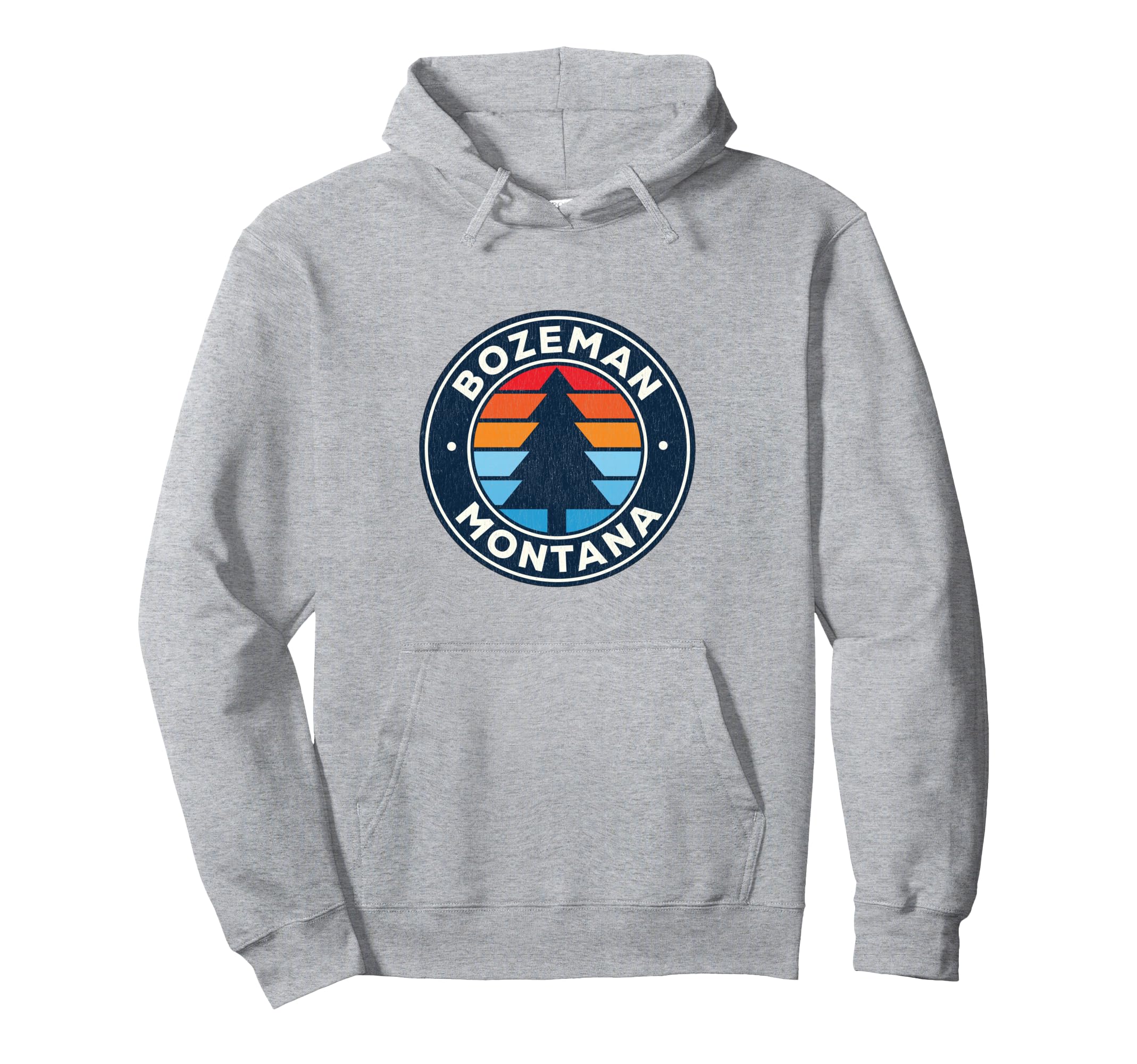 Bozeman Montana Mt 70S Hoodie - Novelty Apparel for Adults - T-Shirt, Sweatshirt, Hoodie