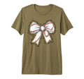Coquette Baseball Game Day Baseball T-Shirt - Aesthetic Graphic for Adults - T-Shirt, Sweatshirt, Hoodie