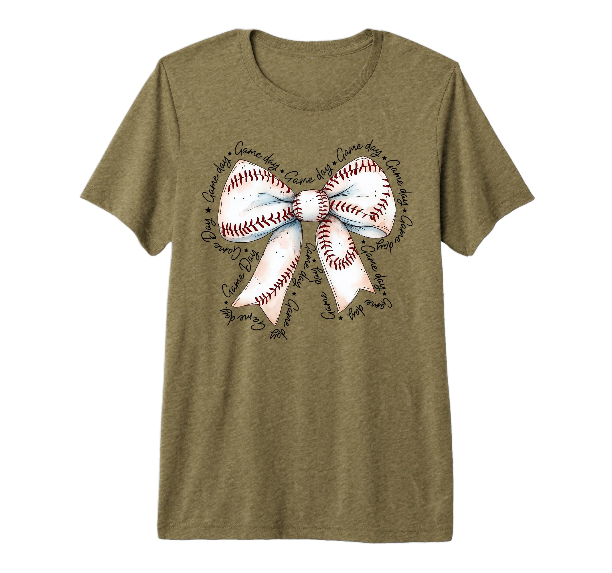 Coquette Baseball Game Day Baseball T-Shirt - Aesthetic Graphic for Adults - T-Shirt, Sweatshirt, Hoodie