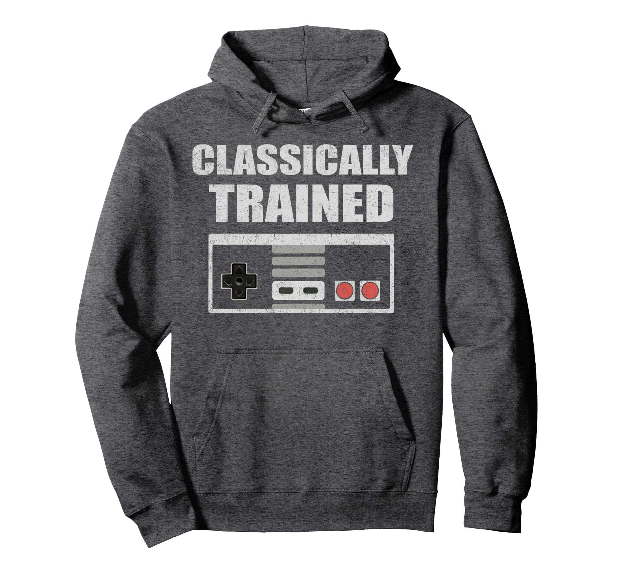Video Game Distressed Hoodie - Fun Novelty Design for Adults - T-Shirt, Sweatshirt, Hoodie