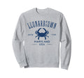 Leonardtown Maryland Crab Distressed Sweatshirt - Streetwear Style Unisex - T-Shirt, Sweatshirt, Hoodie