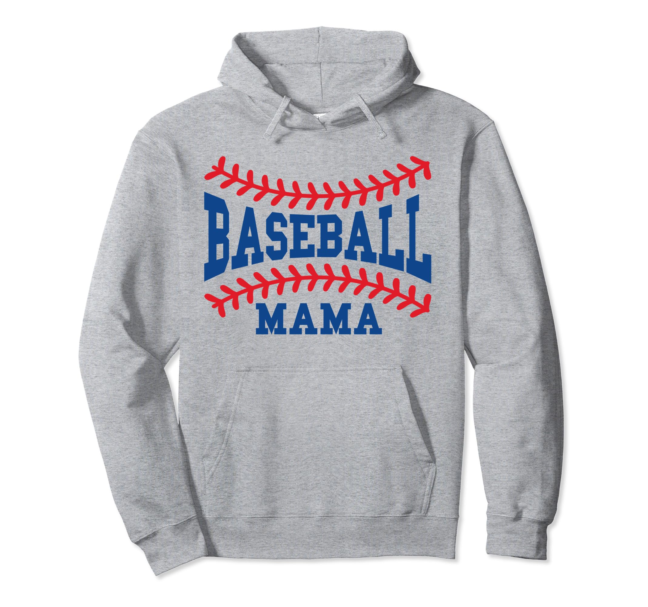 Baseball Mama Laces Little League Mom Hoodie - Custom Art Print Unisex - T-Shirt, Sweatshirt, Hoodie