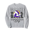 Volleyball Game Day Volleyball Sweatshirt - Fun Novelty Design Men Women - T-Shirt, Sweatshirt, Hoodie
