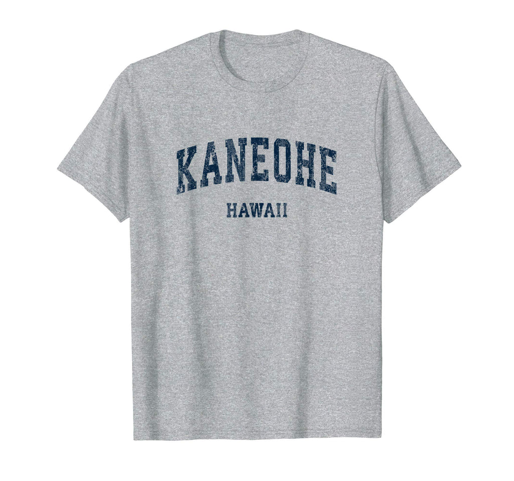 Kaneohe Hawaii Hi Varsity Sports Navy T-Shirt - Novelty Apparel Unisex - T-Shirt, Sweatshirt, Hoodie