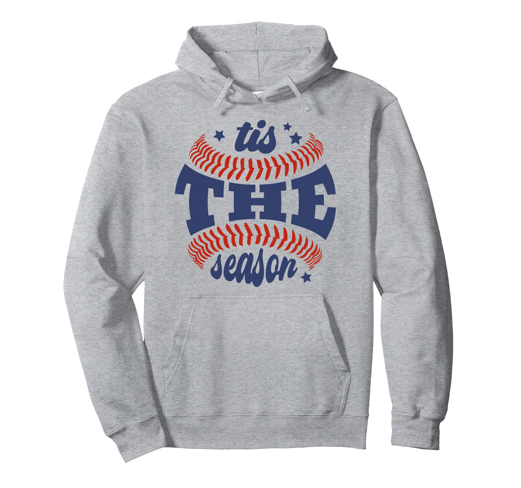 Tis Season Baseball Mom Hoodie - Unique Graphic for Adults - T-Shirt, Sweatshirt, Hoodie