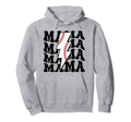 Lightning Groovy Proud Mom Baseball Mama Hoodie - Aesthetic Graphic Unisex - T-Shirt, Sweatshirt, Hoodie