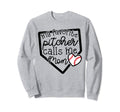 My Favorite Pitcher Calls Me Mom Sweatshirt - Minimalist Print Unisex - T-Shirt, Sweatshirt, Hoodie