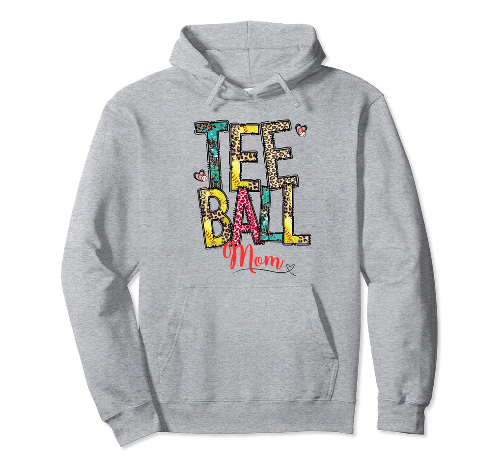 T Ball Mom Mama Mother Ball Baseball Hoodie - Unique Graphic for Adults - T-Shirt, Sweatshirt, Hoodie